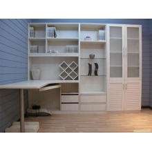 Cabinet blanc en bois blanc de PVC